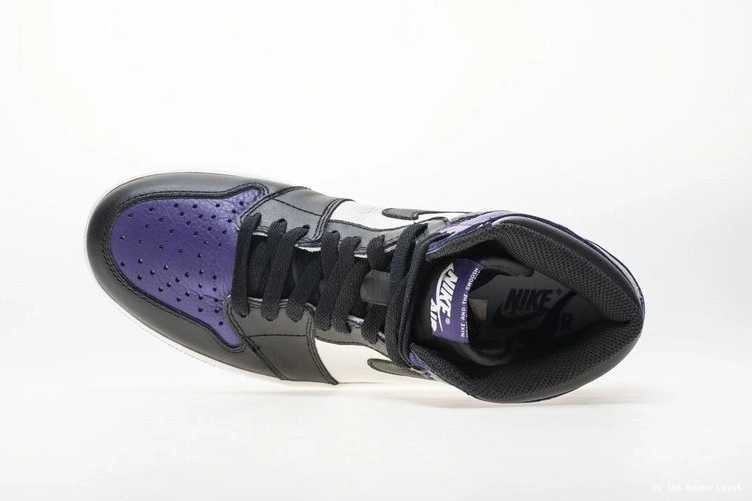 Air 1 Retro Purple Jordan High 555088-501 OG Court 1221